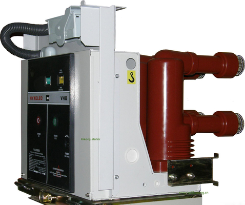 Disyuntor VCB de vacío de tipo fijo 24KV Espaciamiento de fase de 310 mm