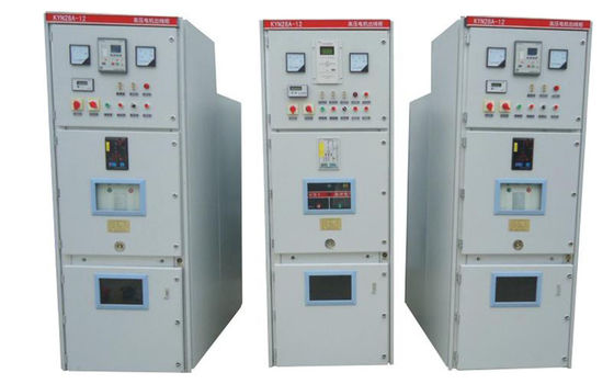 Dispositivo de distribución revestido del voltaje del metal medio retirable del interruptor KYN28A-12