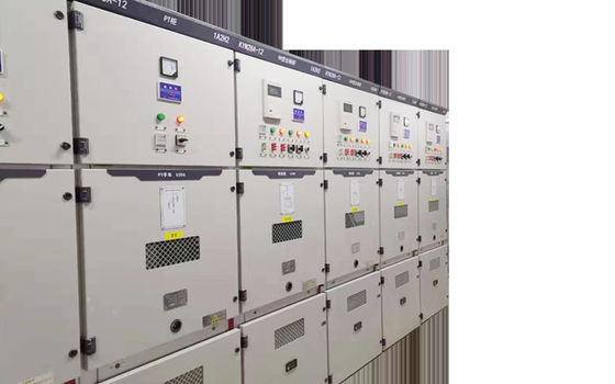 Dispositivo de distribución revestido del voltaje del metal medio retirable del interruptor KYN28A-12