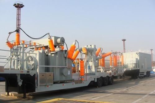 Subestación eléctrica portátil del CCC