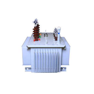3 transformador amorfo inmerso en aceite del metal del transformador 10KV 1600KVA de la fase