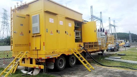 Subestación móvil del transformador 145KV